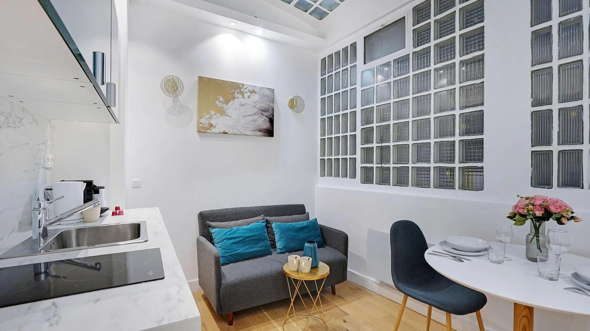 פריז Cozy Apartment - 1Br-3P - Bastille